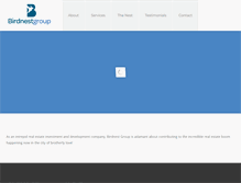 Tablet Screenshot of birdnestgroup.com